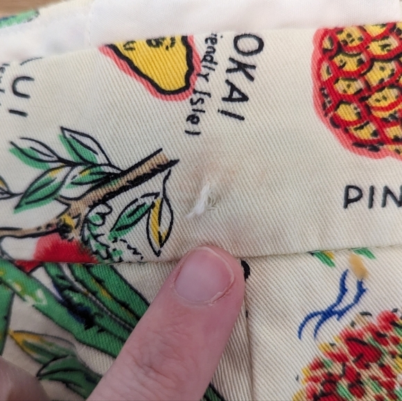 J. Crew Tropical Hawaiian Print Chino Shorts Hula Island Beach - Picture 7 of 12